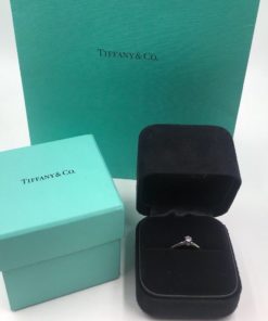 Tiffany & Co. Diamond & Platinum Engagement Ring