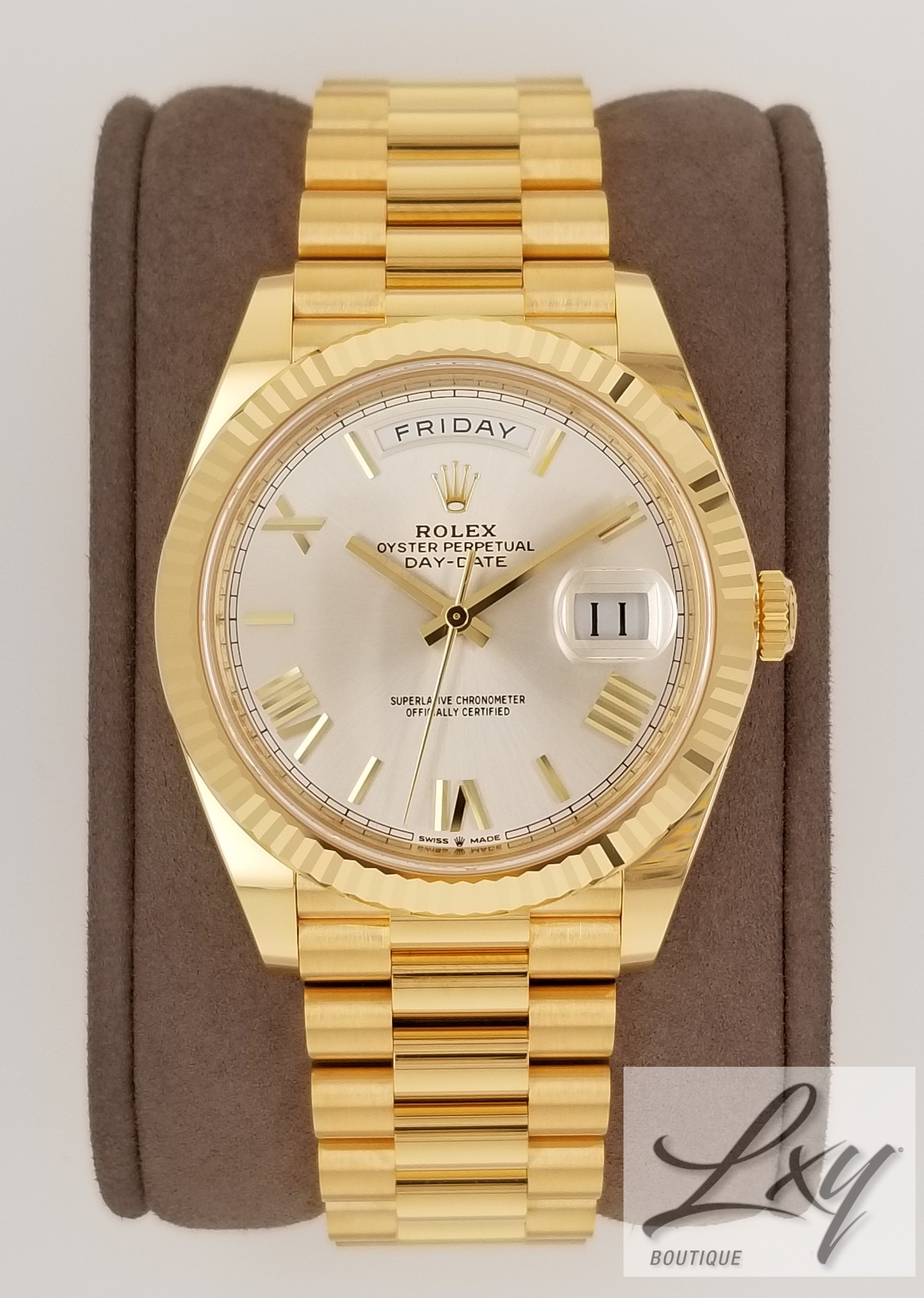 Rolex Oyster Perpetual Day-Date 40mm 228238 Yellow Gold President